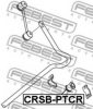 FEBEST CRSB-PTCR Stabiliser Mounting